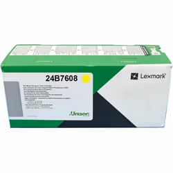 Lexmark 24B7608, 12000 pagine, Giallo, 1 pz