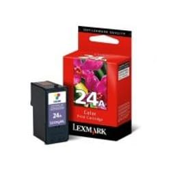 Lexmark No.24A Color Print Cartridge cartuccia d'inchiostro Originale Resa standard Ciano, Magenta, Giallo
