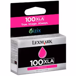 Lexmark 100XLA, Resa elevata (XL), Magenta, Inchiostro a base di pigmento, 1 pz