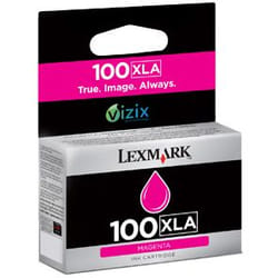 Lexmark 100XLA cartuccia d'inchiostro 1 pz Originale Resa elevata (XL) Magenta
