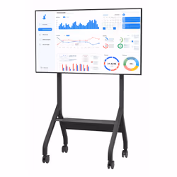 Peerless SR860-EUK Supporto per display espositivi 190,5 cm (75") Nero
