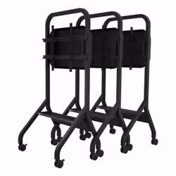 Peerless SR860-EUK Supporto per display espositivi 190,5 cm (75") Nero - Vista aggiuntiva 4