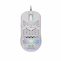 White Shark GALAHAD White mouse Gaming Ambidestro USB tipo A Ottico 7200 DPI - Vista aggiuntiva 2