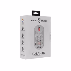 White Shark GALAHAD White mouse Gaming Ambidestro USB tipo A Ottico 7200 DPI - Vista aggiuntiva 7