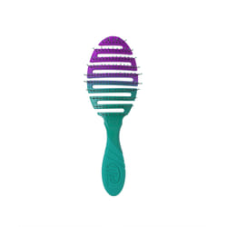 Wet Brush Pro Flex Dry Ombre Adulto Spazzola piatta Viola, Colore foglia di tè 1 pz