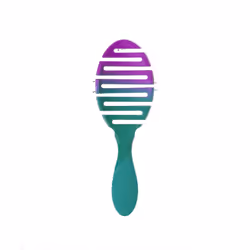 Wet Brush Pro Flex Dry Ombre Adulto Spazzola piatta Viola, Colore foglia di tè 1 pz - Vista aggiuntiva 2