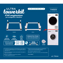 TWEED TW060 accessorio e componente per lavatrice Kit di sovrapposizione - Vista aggiuntiva 2