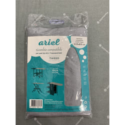 TWEED Ariel Copertura superiore dell'asse da stiro Cotone Grigio