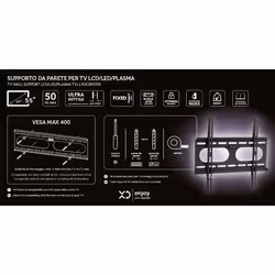 XD Enjoy XDCIM3720 Supporto TV a parete 139,7 cm (55") Nero - Vista aggiuntiva 6