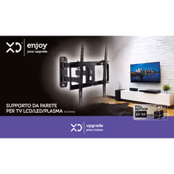 XD Enjoy XDCIM43A Supporto TV a parete 139,7 cm (55") Nero - Vista aggiuntiva 5