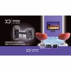 XD Enjoy XDCIM11S Supporto TV a parete 71,1 cm (28") Nero - Vista aggiuntiva 5