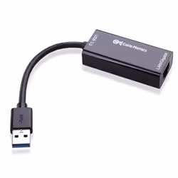 Cable Matters 202013, Cablato, USB, Ethernet, 5000 Mbit/s, Nero