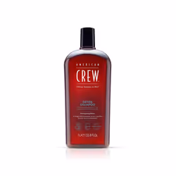 American Crew Detox Shampoo, 1000 ml, Shampoo, Uomo, Per tutti i tipi di capelli, Tutti i colori, Rinfrescante, Setificante