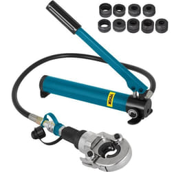 Vevor - Pinza Crimpatrice Idraulica V12-28 mm a th 16-32 mm, Tubi Compositi pex pe-x Crimpare, Pinza per Pressa Idraulica 6T, con Impugnatura