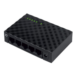 XD Enjoy XDTX55BLK switch di rete Gigabit Ethernet (10/100/1000) Nero