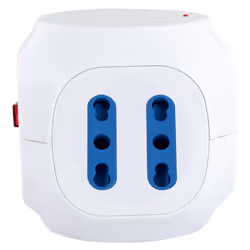 XD Enjoy XDSL1088 prolunghe e multiple 1,5 m 5 presa(e) AC Interno Blu, Bianco - Vista aggiuntiva 5