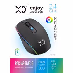 XD Enjoy XDIMCG1R mouse Ufficio Ambidestro USB tipo A 1600 DPI - Vista aggiuntiva 4