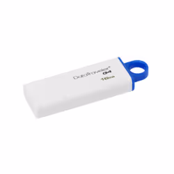 Kingston Technology DataTraveler G4 unità flash USB 16GB USB tipo A 3.2 Gen 1 (3.1 Gen 1) Blu, Bianco