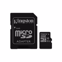 Kingston Technology microSDHC Class 10 UHS-I Card 16GB Classe 10