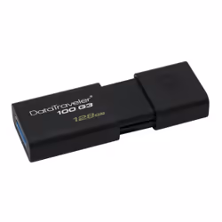 Kingston Technology DataTraveler 100 G3 unità flash USB 128GB USB tipo A 3.2 Gen 1 (3.1 Gen 1) Nero