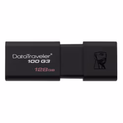 Kingston Technology DataTraveler 100 G3 unità flash USB 128 GB USB tipo A 3.2 Gen 1 (3.1 Gen 1) Nero - Vista aggiuntiva 4