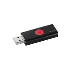 Kingston Technology DataTraveler 106 unità flash USB 128GB USB tipo A 3.2 Gen 1 (3.1 Gen 1) Nero, Rosso