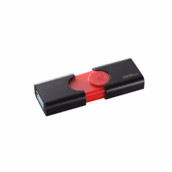 Kingston Technology DataTraveler 106 unità flash USB 128GB USB tipo A 3.2 Gen 1 (3.1 Gen 1) Nero, Rosso