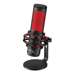 HyperX QuadCast Nero, Rosso Microfono da tavolo