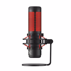 HyperX QuadCast Nero, Rosso Microfono da tavolo