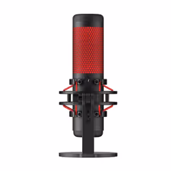 HyperX QuadCast Nero, Rosso Microfono da tavolo
