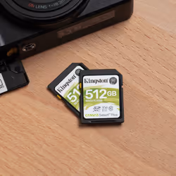 Kingston Technology Scheda SDXC Canvas Select Plus 100R C10 UHS-I U3 V30 da 512GB - Vista aggiuntiva 6