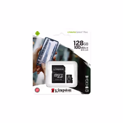 Kingston Technology Scheda micSDXC Canvas Select Plus 100R A1 C10 da 128 GB + adattatore - Vista aggiuntiva 5