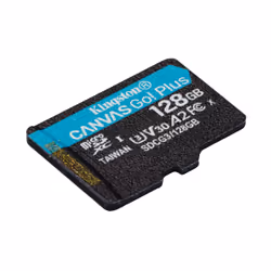 Kingston Technology Scheda microSDXC Canvas Go Plus 170R A2 U3 V30 da 128 GB + adattatore - Vista aggiuntiva 4