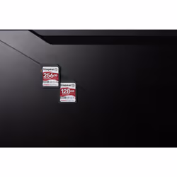 Kingston Technology 256 GB Canvas React Plus SDXC UHS-II 300R/260W U3 V90 for Full HD/4K/8K - Vista aggiuntiva 8