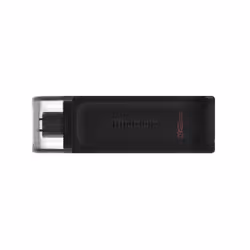 Kingston Technology DataTraveler 70, 32 GB, USB tipo-C, 3.2 Gen 1 (3.1 Gen 1), Cuffia, 7 g, Nero