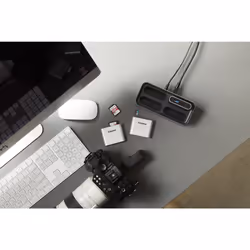 Kingston Technology Lettore di schede USB3.2 Gen1 Workflow Dual-Slot microSDHC/SDXC UHS-II - Vista aggiuntiva 8