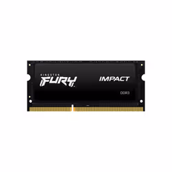 Kingston Technology FURY Impact, 8 GB, 1 x 8 GB, DDR3L, 1866 MHz, 204-pin SO-DIMM, Nero