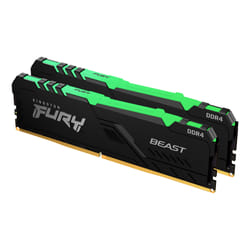 Kingston Technology FURY Beast RGB memoria 16GB 2 x 8GB DDR4 3200 MHz