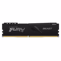 Kingston Technology FURY Beast , 16 GB, 1 x 16 GB, DDR4, 3000 MHz, 288-pin DIMM