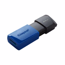 Kingston Technology DataTraveler 64 GB USB3.2 Gen 1 Exodia M (Noir + Bleu) - 2 Pieces - Vista aggiuntiva 4