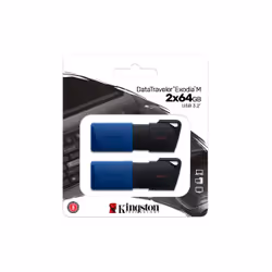 Kingston Technology DataTraveler 64 GB USB3.2 Gen 1 Exodia M (Noir + Bleu) - 2 Pieces - Vista aggiuntiva 6