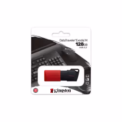 Kingston Technology DataTraveler 128 GB USB3.2 Gen1 Exodia M (Nero + Rosso) - Vista aggiuntiva 6