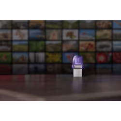 Kingston Technology DataTraveler 256 GB microDuo 3C 200MB/s dual USB-A + USB-C - Vista aggiuntiva 7