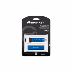 Kingston Technology IronKey Keypad 200 da 64 GB, FIPS 140-3 livello 3 (in fase di approvazione) crittografata AES-256 - Vista aggiuntiva 6