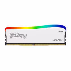 Kingston Technology FURY Beast 8GB 3600MT/s DDR4 CL17 DIMM bianco RGB SE