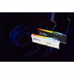 Kingston Technology FURY Beast 16 GB 5200 MT/s DDR5 CL40 DIMM White RGB XMP - Vista aggiuntiva 5
