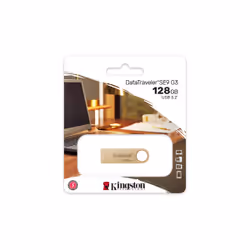 Kingston Technology DataTraveler 128 GB 220MB/s Drive USB 3.2 Gen 1 in Metallo SE9 G3 - Vista aggiuntiva 5
