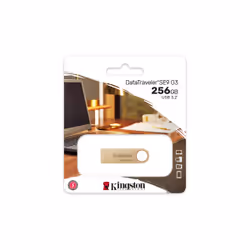 Kingston Technology DataTraveler 256 GB 220MB/s Drive USB 3.2 Gen 1 in Metallo SE9 G3 - Vista aggiuntiva 5