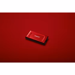 Kingston Technology 2 TB SSD esterno XS1000 USB 3.2 Gen 2, Rosso - Vista aggiuntiva 7