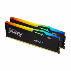 Kingston Technology FURY Beast 32GB 6800MT/s DDR5 CL34 DIMM (Kit da 2 moduli) RGB EXPO, 32 GB, 2 x 16 GB, DDR5, 288-pin DIMM, ...